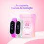 Imagem de kit relogio feminino digital bracelete prova agua revenda