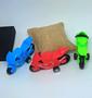 Imagem de Kit Relógio Infantil Digital Led Prova água Esportivo Bracelete Silicone para Crianças +Mini Motos Motinha Corrida