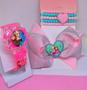 Imagem de Kit Relógio Infantil Digital Toca Musica Pisca Luz Led Colorido Princesas Disney + 5 Pulseiras Miçangas Laço Meninas