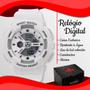 Imagem de Kit Relógio Infantil QUEBEC Digital DG004 - Branco + Relógio M4