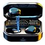 Imagem de Kit Relogio Inteligente Digital D20 Preto  Fone Bluetooth M10 Touch LED com Power Bank