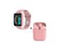 Imagem de Kit Relogio Inteligente Smart watch D20 + Fone inPods 12 Bluetooth - Smart bracelet