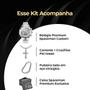 Imagem de Kit Relógio Masculino Aço + Corrente - Di Fiore Store