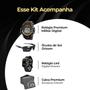 Imagem de Kit Relógio Masculino Militar Robusto + Digital Casual + Óculos de Sol para Dirigir - Duplo Estilo