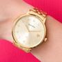 Imagem de Kit Relógio Mondaine Feminino com Colar e Brincos 32597LPMKDE1K1