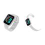 Imagem de Kit Relogio Smartwatch Inteligente D20 Y68 + Fone inPods 12 Bluetooth - Branco