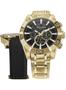 Imagem de Kit Relógio Technos Masculino Analogico Legacy Troca de Pulseira Dourado JS26AET/T1P