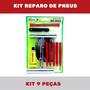 Imagem de Kit Remendo Ferro Reparo Macarrão Pneu Carro Moto S/ Câmara - IDEA