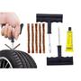 Imagem de Kit Remendo Reparo Macarrão Pneu Carro Moto Sem Câmara