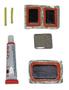 Imagem de Kit Reparo Camara Pneu Bike Bicicleta 7 Pç Remendo Cola