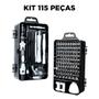 Imagem de Kit Reparos Multiuso Profissional com Maleta 115 Pcs