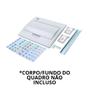 Imagem de Kit reposição tampa do quadro de distribuicao embutir branca 12 minidisjuntores - weg