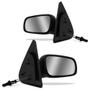 Imagem de Kit Retrovisor Gol Parati G3 2000 a 2005 G4 2006 a 2014 Controle Interno Preto com Espelho 2 Portas