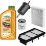 Imagem de Kit Revisão Óleo 0W20 Lubrax + Filtros Tecfil Honda Fit 1.5 16V Flex 2014 a 2021