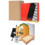 Imagem de Kit Revisão Óleo 0W20 Lubrax + Filtros Wega Cobalt 1.8 8V Flex 2017 a 2020