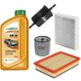 Imagem de Kit Revisão Óleo 0W20 Lubrax + Filtros Wega Onix 1.4 Flex 2012 a 2021