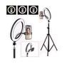 Kit Ring Light 10 Polegadas 26Cm + Ringlight 6 16Cm De Mesa - Xtrad Imagem de Kit Ring Light 10 Polegadas 26Cm + Ringlight 6 16Cm De Mesa