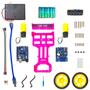 Imagem de Kit Robô Seguidor De Linha Cdr Car + Tutorial Para Arduino