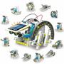 Imagem de Kit robo solar brinquedo de montar engenharia 13 em 1 diversas formas com placa de energia solar