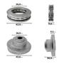 Imagem de Kit Rolamento Axial com Excêntrico Came Compatível com Lavajato WAP New Eco Wash 2200 FW005576