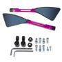 Imagem de Kit Rosa Manopla Jupiter Retrovisor Cb250F Twister Cg150