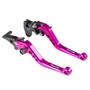 Imagem de Kit Rosa Manopla Jupiter Retrovisor Manete S1000R S1000Rr