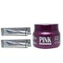 Imagem de Kit Rosa Pink 02 Tinta Pink e 01 Mascara 250g Mairibel