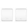 Imagem de Kit Roteador Mesh Mercusys Halo H30G 2-Pack Gigabit Wi-Fi AC1300