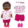 Imagem de Kit roupa boneca para baby alive 7 pçs criança boneca pet rs