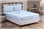 Imagem de Kit Roupa Cama Casal 100% Algodão 3 Peças Percal 200 Fios Hotel Pousada