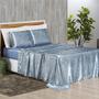 Imagem de Kit Roupa Cama Queen Size Kaylee 04 Peças - ul