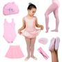 Imagem de Kit Roupa de Ballet Infantil Regata - 7 pcs