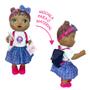 Imagem de Kit Roupa de Boneca Baby Alive e Little Mommy Uniforme Volta às Aulas Laço de Fita