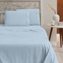 Imagem de Kit Roupa de Cama Com Elástico 200 Fios Algodão 3 Peças