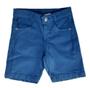 Imagem de Kit roupa infantil Camisa Jeans E Bermuda Algodão Infantil - 2 peças