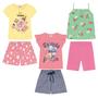 Imagem de Kit Roupas de Criança 2 Conjuntos Infantil de Verão Menina Tamanho 1 ao 10