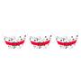 Imagem de Kit saia p/ cupcake estampada pets c/ 36 un - nc toys