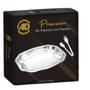 Imagem de Kit Saladeira Com Pegador Inox - Ad