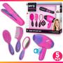 Imagem de Kit Salão De Beleza Brinquedo 5 Peças Cabeleireira Infantil Meninas - Brinquedo Infantil Beleza Meninas
