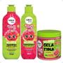 Imagem de Kit Salon Line Kids: Shampoo E Cond + Gelatina Melancia