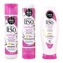 Imagem de Kit Salon Line Meu liso proteção total c/ 3 itens shampoo/ condicionador/ defrizante