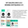 Imagem de Kit salon line s.o.s bomba antiqueda c/3