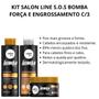 Imagem de Kit Salon Line S.O.S Bomba Força E Engrossamento C/3