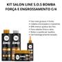 Imagem de Kit Salon Line S.O.S Bomba Força E Engrossamento C/4