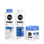 Imagem de Kit Salon Line SOS Bomba Original Sh+Cond 300ml + Masc 500g