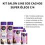 Imagem de Kit Salon Line Sos Cachos Super Óleos C/4