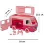 Imagem de Kit sandália infantil barbie road trip e motorhome grendene kids 23071