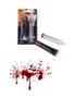 Imagem de Kit Sangue Artificial Falso Halloween Maquiagem Terror Fake