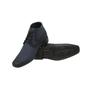 Imagem de Kit sapato social cinto formal nobuck masculino fivela