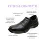 Imagem de kit sapato social masculino confortavel couro legitimo com cinto